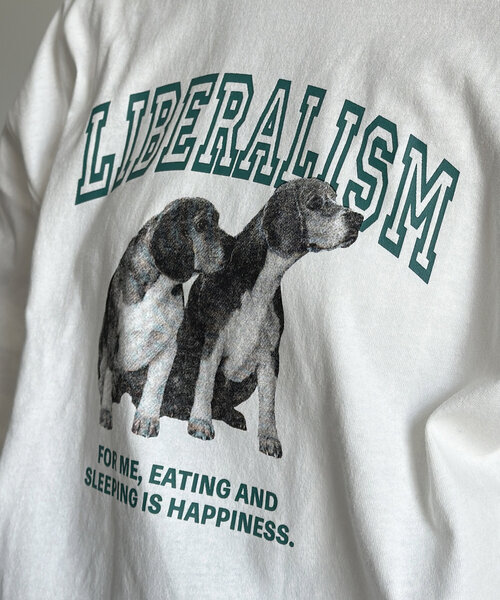 CPCM(シーピーシーエム)の「DOGプリントスウェット(Tシャツ/カットソー・メンズ・ホワイト/ホワイト系その他/ブラック系その他2・MEDIUM/LARGE)」の22枚目の写真