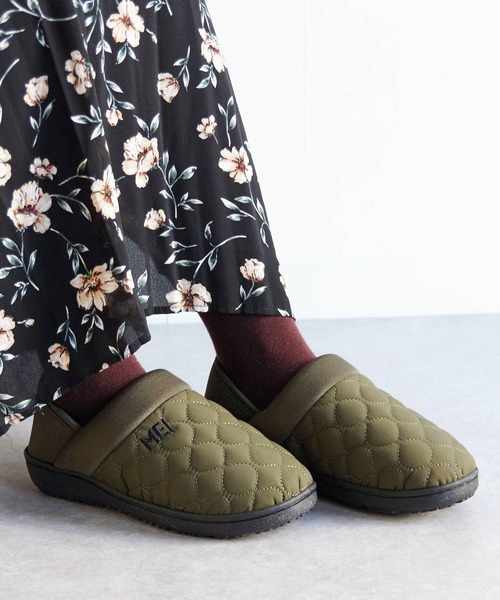 MEI(メイ)の「MEI/メイ 2WAYモックシューズ ファースリッポンシューズ レディース 【243001】(スリッポン・レディース・ブラウン/ベージュ/ネイビー/ブラック/グレイッシュベージュ/グレー/カーキ・22.5/24.5/23.5)」の1枚目の写真