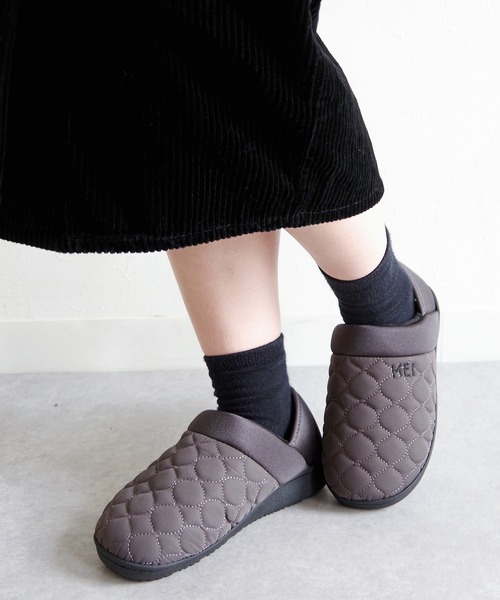 MEI(メイ)の「MEI/メイ 2WAYモックシューズ ファースリッポンシューズ レディース 【243001】(スリッポン・レディース・ブラウン/ベージュ/ネイビー/ブラック/グレイッシュベージュ/グレー/カーキ・22.5/24.5/23.5)」の18枚目の写真