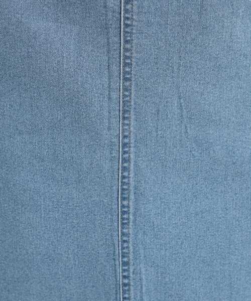 Cutie Blonde（キューティーブロンド）の「【洗える】ストレッチデニムナロースカート（デニムスカート・レディース・ブルー系その他/ライトブルー・01/02/03/04）」の6枚目の写真