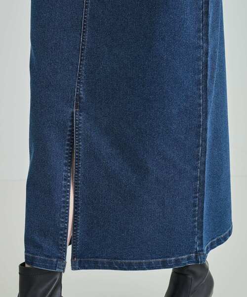 Cutie Blonde（キューティーブロンド）の「【洗える】ストレッチデニムナロースカート（デニムスカート・レディース・ブルー系その他/ライトブルー・01/02/03/04）」の17枚目の写真