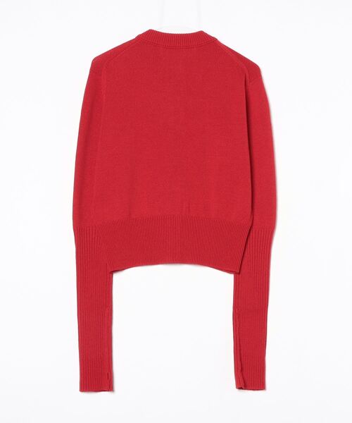 THE SHINZONE(ザ シンゾーン)の「THE SHINZONE LONG RIB CARDIGAN 23AMSNI05(カーディガン/ボレロ・レディース・グレー/レッド・FREE)」の5枚目の写真
