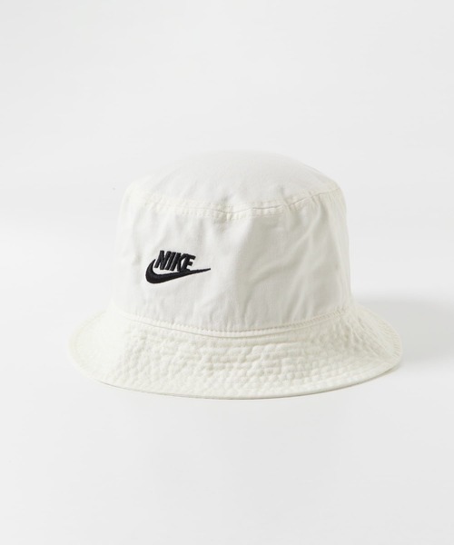 URBAN RESEARCH DOORS（アーバンリサーチドアーズ）の「NIKE　SQ FUT WSH バケット ハット（ハット・メンズ・ホワイト/ブラック・LARGE）」の3枚目の写真