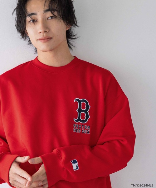 LOWRYS FARM MLBウラケクルー ドジャース09 M MLB/ウラケハーフZIP 106244（Tシャツ/カットソー）｜LOWRYS