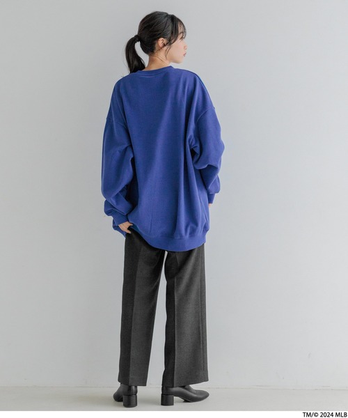 LOWRYS FARM(ローリーズファーム)の「MLBウラケクルー 147102(スウェット・メンズ・グリーン/ブラック/ブルー/グレー/レッド/ホワイト・LARGE/MEDIUM)」の21枚目の写真