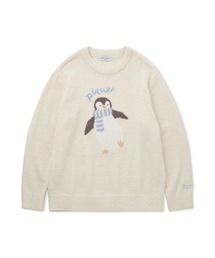 gelato pique ジェラートピケ　ペンギンジャガードプルオーバー gelato pique（ジェラートピケ）の「【HOMME】ペンギンジャガードプル