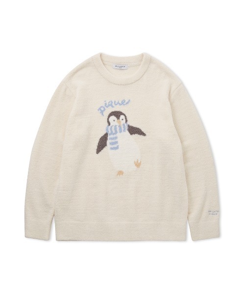 gelato pique（ジェラートピケ）の「【HOMME】ペンギンジャガードプル