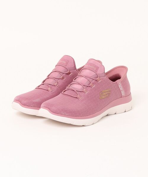 SKECHERS（スケッチャーズ）の「《SKECHERS》SUMMITS（スニーカー・レディース・ベージュ系その他/ブラック系その他/ピンク系その他・22.5cm/23.0cm/23.5cm/24.0cm/24.5cm/25.0cm/22.0cm）」の3枚目の写真