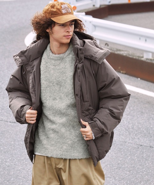 BARK MANHATTAN（バークマンハッタン）の「イージーケアウールミックスシャギールーズプルオーバーニット（ニット/セーター・メンズ・ブラック系/モカ/グリーン/アッシュグレー/ブラウン系/ブラック・L/M）」の9枚目の写真