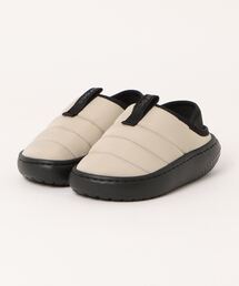 crocs(クロックス)のcrocs クロックス 18-21 KIDS' CLASSIC PUFF MOC キッズクラシックパフモック 210589-0LK MOTH/MULTI(サンダル)