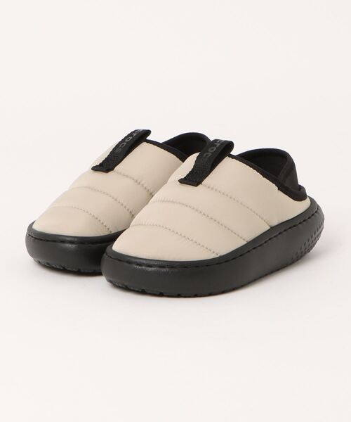 suzu　新品未使用袋付きFreed of London 2足 △4xx crocs クロックス 18-21 KIDS' CLASSIC PUFF MOC キッズクラシックパフ