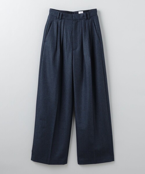 6（ロク）の「＜6(ROKU)＞NEW タックパンツ（スラックス）」 - WEAR