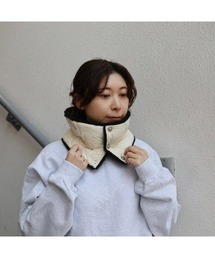 TAION(^CI)́yTAIONz^CI MILITARY REVERSIBLE DOWN NECK WARMERiSOFT SHELLjTAION-R203ALSML-1(lbNEH[}[/Xk[h)