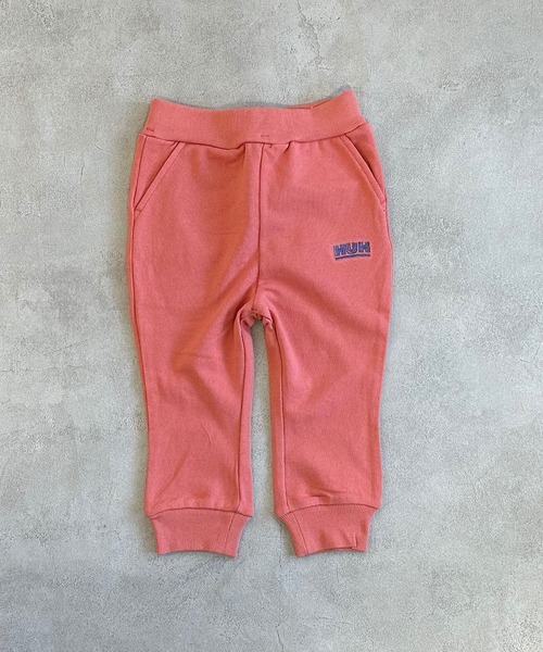 Life Support Products（ライフサポートプロダクツ）の「裏毛ワンポイントスウェットパンツ【セットアップ可能】（スウェットパンツ・キッズ・マスタード/チャコール/ネイビー/ラベンダー/サーモンピンク/パープル/杢グレー/ピンク系その他/ブラック/ブラウン・100/95/90/80/110/150/140/130/120）」の18枚目の写真