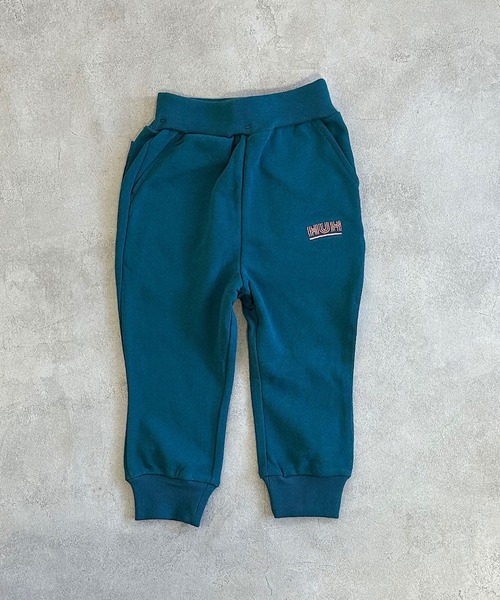 Life Support Products（ライフサポートプロダクツ）の「裏毛ワンポイントスウェットパンツ【セットアップ可能】（スウェットパンツ・キッズ・マスタード/チャコール/ネイビー/ラベンダー/サーモンピンク/パープル/杢グレー/ピンク系その他/ブラック/ブラウン・100/95/90/80/110/150/140/130/120）」の21枚目の写真