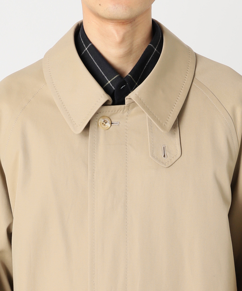 Aquascutum アクアスキュータム ステンカラーコート aqua5 Aquascutum for JOURNAL STANDARD EX Aqua5 COTTON BALMACHAN