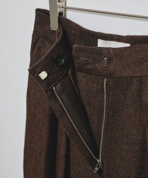 パンツ TODAYFUL Tuck Linen Trousers 38 セール】TODAYFUL Tuck Linen Trousers タックリネントラウザー