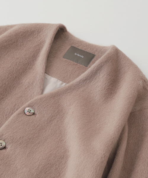 EDIFICE（エディフィス）の「la favola(ラ ファーヴォラ) CARDIGAN JACKET J13/18778S（その他アウター・メンズ・ブラック・2/3）」の3枚目の写真