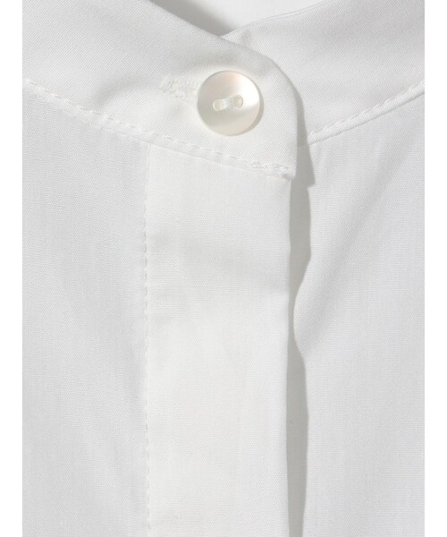 MIDIUMISOLID（ミディウミソリッド）の「MIDIUMISOLID for Ladies タックスリーブシャツ(SOPHISTICATE)（シャツ/ブラウス・レディース・ブラウン/ブラック/オフホワイト・FREE）」の5枚目の写真