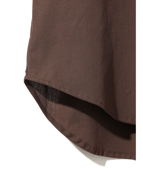 MIDIUMISOLID（ミディウミソリッド）の「MIDIUMISOLID for Ladies タックスリーブシャツ(SOPHISTICATE)（シャツ/ブラウス・レディース・ブラウン/ブラック/オフホワイト・FREE）」の16枚目の写真