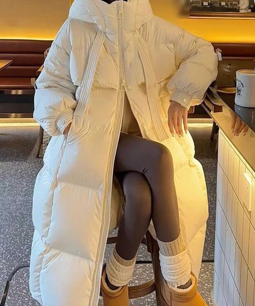 スタンドカラーロングダウンコート（ダウンジャケット/コート）｜CADBURY（キャドバリー）