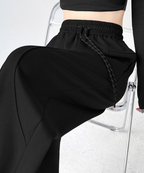 Miniministore(ミニミニストア)の「スウェットパンツ レディースロングパンツ(スウェットパンツ・レディース・ブラック/グレー/ワインレッド/ネイビー・FREE)」の11枚目の写真