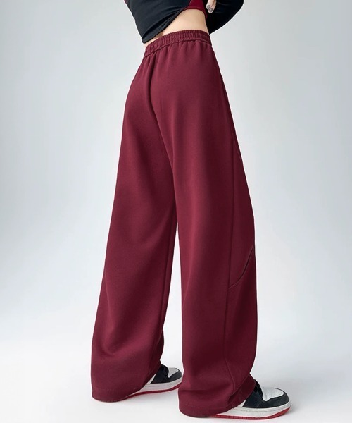 Miniministore(ミニミニストア)の「スウェットパンツ レディースロングパンツ(スウェットパンツ・レディース・ブラック/グレー/ワインレッド/ネイビー・FREE)」の20枚目の写真