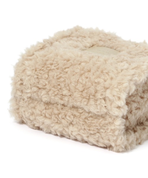 Francfranc（フランフラン）の「ボア ハンドバッグ ベージュ（ハンドバッグ・レディース・ベージュ・FREE）」の9枚目の写真