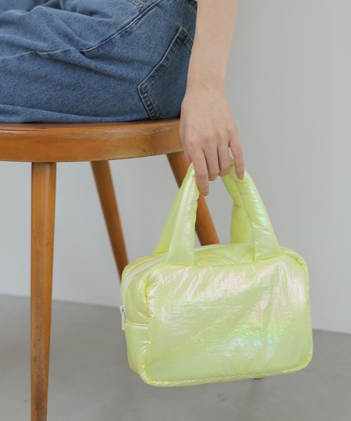 LEPSIM（レプシィム）の「クッションBAG　135717（ハンドバッグ・レディース・シルバー/ブラック/イエロー・ONE SIZE）」の20枚目の写真