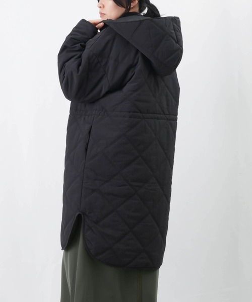 LUCA/LADY LUCK LUCA（ルカ/レディラックルカ）の「LC/LLL キルティングフードコート / フード付き中綿ロングコート（ダウンジャケット/コート・レディース・ブラック・FREE）」の15枚目の写真