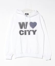 WAVE CITY（ウェイブシティ）の「WAVE CITY HeartFoodie／シティハートスウェットプルパーカー（パーカー）」