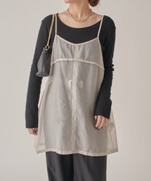 Lui's | シアーチュニックキャミ(Tシャツ/カットソー)
