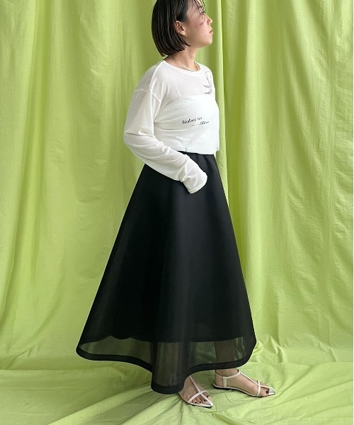 美品 ADORE アドーア ダンボールフレアスカート セール】 ダンボールスカート （スカート）｜ADORE / アドーア