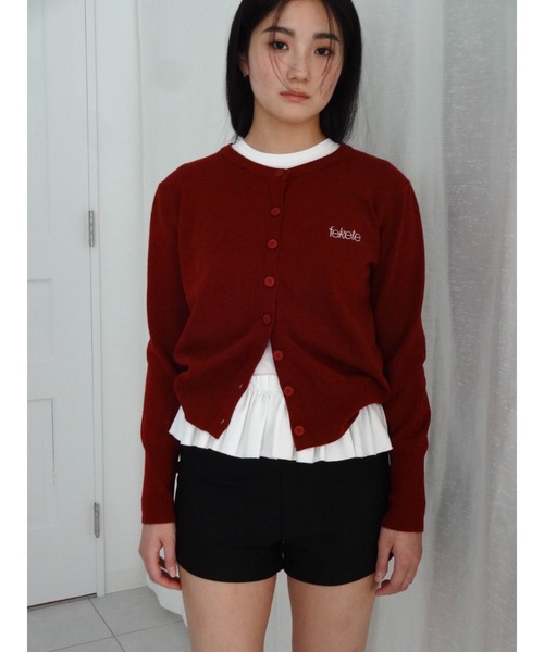 FEKETE（フェケテ）の「FRILL LONG SLEEVE TEE / フリルロンT（Tシャツ/カットソー・レディース・ホワイト/ブラック・FREE）」の20枚目の写真