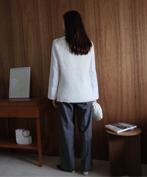 ベスト ジレ KEGAKI VNECK KNIT VEST （ケガキベスト） レディース セール】KEGAKI VNECK KNIT VEST （ｹｶﾞｷﾍﾞｽﾄ）（ベスト）｜CIEL
