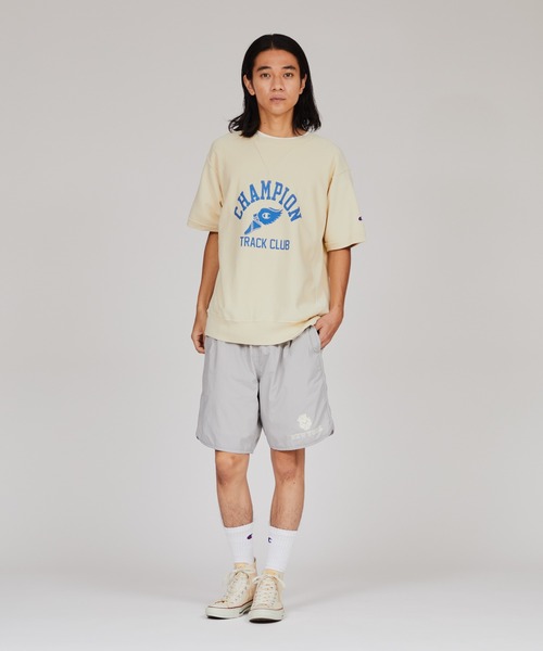 Champion(チャンピオン)の「【Champion/チャンピオン】メンズ メンズカジュアル リバースウィーブ(R) クルーネックスウェットシャツ(スウェット・メンズ・レッド系その他/その他35/クリーム/ブラック系その他・LARGE/MEDIUM/X-LARGE)」の9枚目の写真