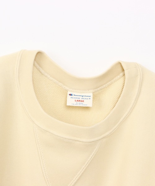 Champion(チャンピオン)の「【Champion/チャンピオン】メンズ メンズカジュアル リバースウィーブ(R) クルーネックスウェットシャツ(スウェット・メンズ・レッド系その他/その他35/クリーム/ブラック系その他・LARGE/MEDIUM/X-LARGE)」の19枚目の写真
