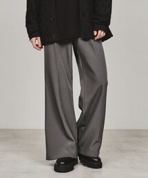 ダブルクロスフレアパンツ