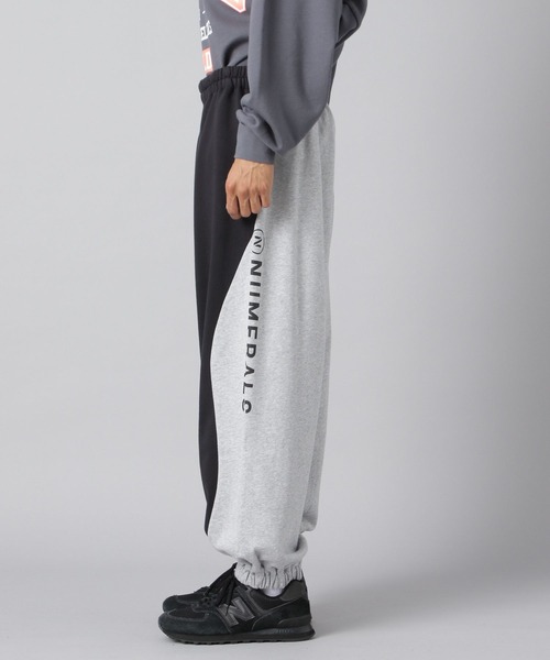 NUMERALS（ヌメラルズ）の「【NUMERALS】配色スウェットパンツ（スウェットパンツ・メンズ・オリーブ/ブラック・LARGE/MEDIUM）」の10枚目の写真