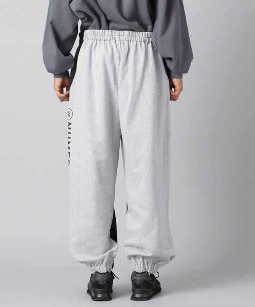 NUMERALS（ヌメラルズ）の「【NUMERALS】配色スウェットパンツ（スウェットパンツ・メンズ・オリーブ/ブラック・LARGE/MEDIUM）」の11枚目の写真