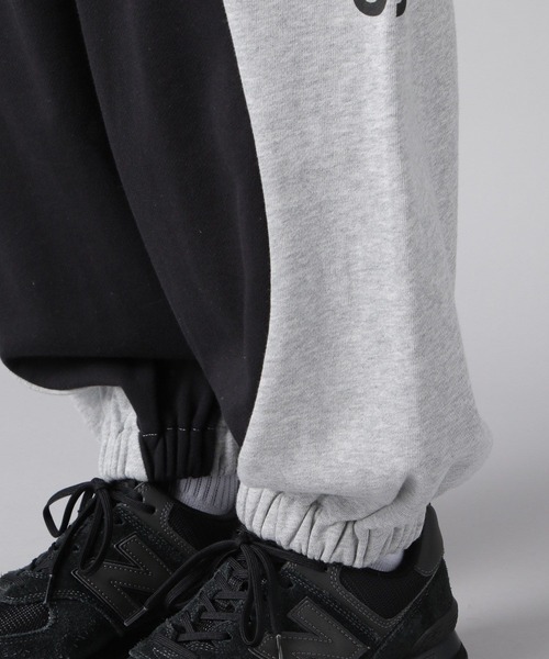 NUMERALS（ヌメラルズ）の「【NUMERALS】配色スウェットパンツ（スウェットパンツ・メンズ・オリーブ/ブラック・LARGE/MEDIUM）」の16枚目の写真