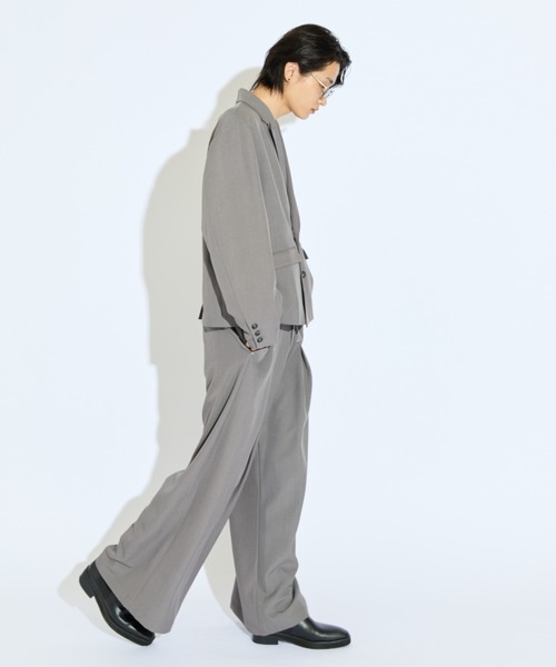 Neucon/ニューコン】ボックスショートワイドダブルジャケット