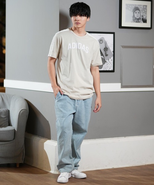 セール】adidas/アディダス 半袖Tee/半袖Tシャツ スリー