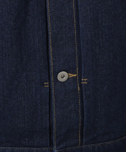 LAKOLE(ラコレ)の「デニムトラッカージャケット / 283436(デニムジャケット・メンズ・ネイビー/ブラック・LARGE/MEDIUM)」の19枚目の写真