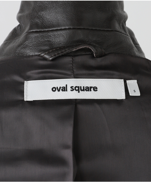 AP STUDIO(エーピーストゥディオ)の「【OVAL SQUARE / オーヴァルスクエア】 レザージャケット(テーラードジャケット・レディース・ブラウン・FREE)」の21枚目の写真