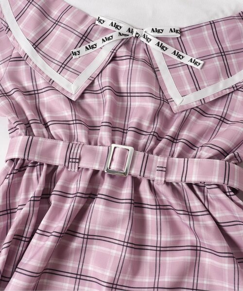 algy(アルジー)の「ドッキングワンピ(ワンピース・キッズ・ピンク/オフホワイト・SMALL/MEDIUM/X-SMALL/XX-SMALL)」の10枚目の写真