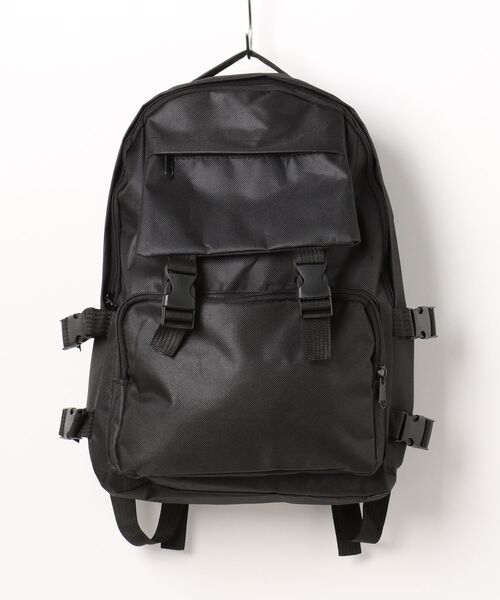 ammy.（エイミードット）の「【 ammy. / エイミードット 】 大容量 ロゴ ベーシック バックパック リュック（バックパック/リュック・レディース・アイボリー/ブラック・FREE）」の8枚目の写真