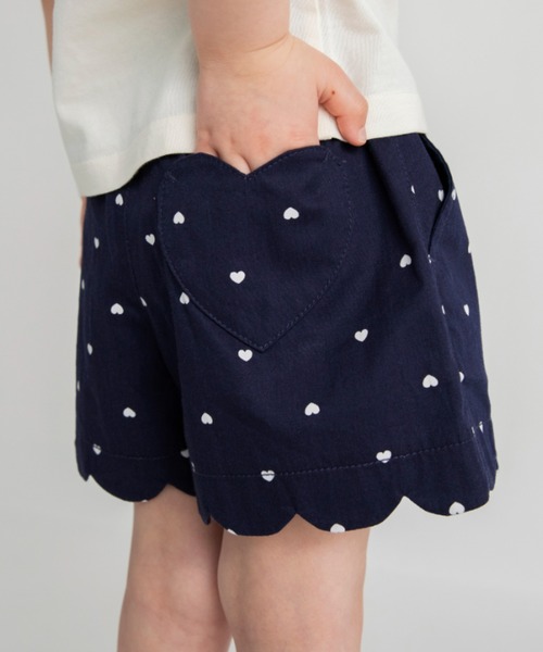 BRANSHES（ブランシェス）の「【25SS マシュマロ】裾スカラップショートパンツ（その他パンツ・キッズ・ブラック/ピンク/カラフル/ライトグリーン/その他1/ネイビー/ブルー・100/140/120/110/90/130/150）」の7枚目の写真