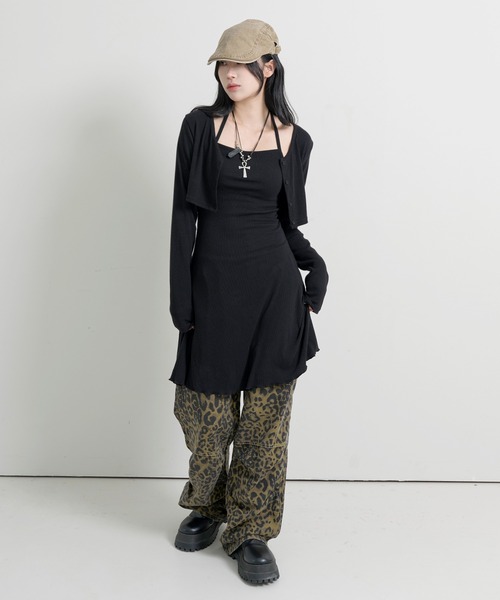 【Y2k】THE OBJECT I ♡ ME ネックレス y2k十字架ブラックチョーカーネックレス（ネックレス