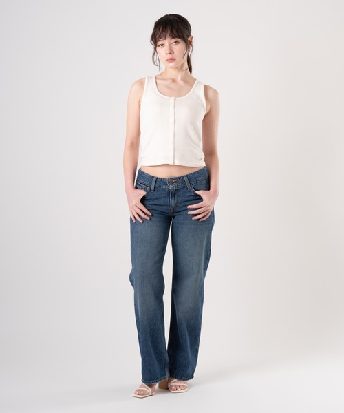Levi's(リーバイス)の「Levi's/リーバイス SUPERLOW ルーズ ジーンズ(デニムパンツ・レディース・ダークインディゴブルー/ライトインディゴブルー・23inch/28inch/27inch/26inch/25inch/24inch)」の7枚目の写真